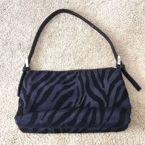 RARE VINTAGE TOMMY HILFIGER ZEBRA SHOULDER BAG